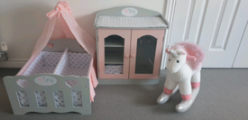 chad valley dolls crib